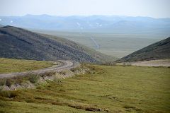 20C The Dempster Highway Snakes Through The Richardson Mountains In Yukon From The Yukon Northwest Territories Border On Day Tour From Inuvik To Arctic Circle.jpg